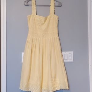 Vintage yellow dress